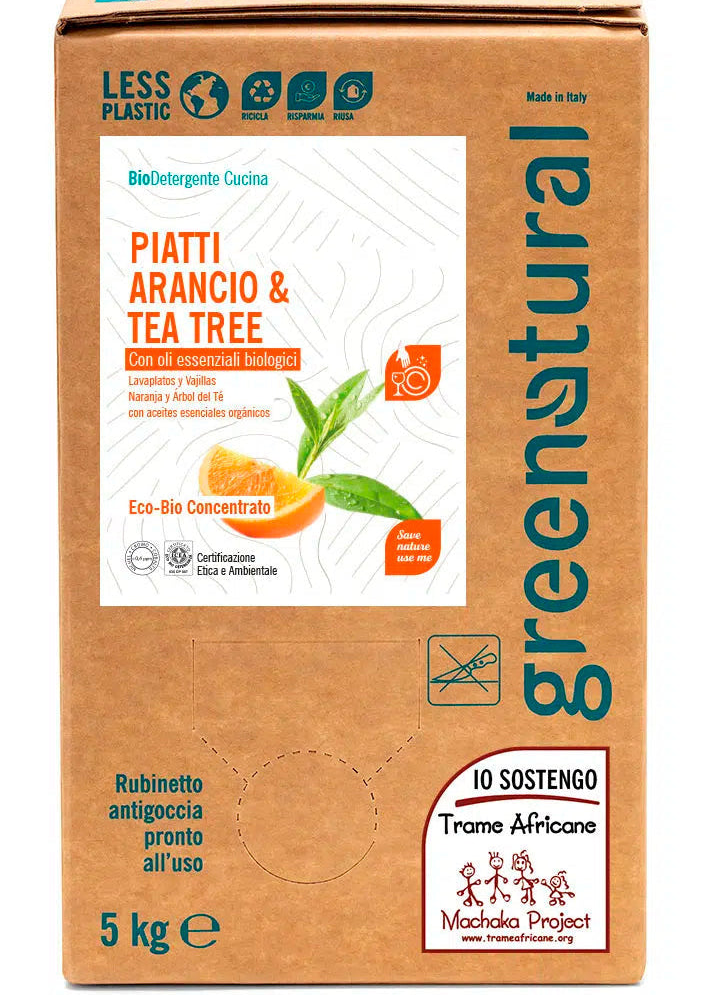 PIATTI ARANCIO E TEA TREE - BAG 5KG