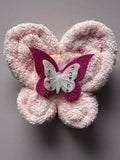 ASCIUGAMANO FARFALLA - ROSA