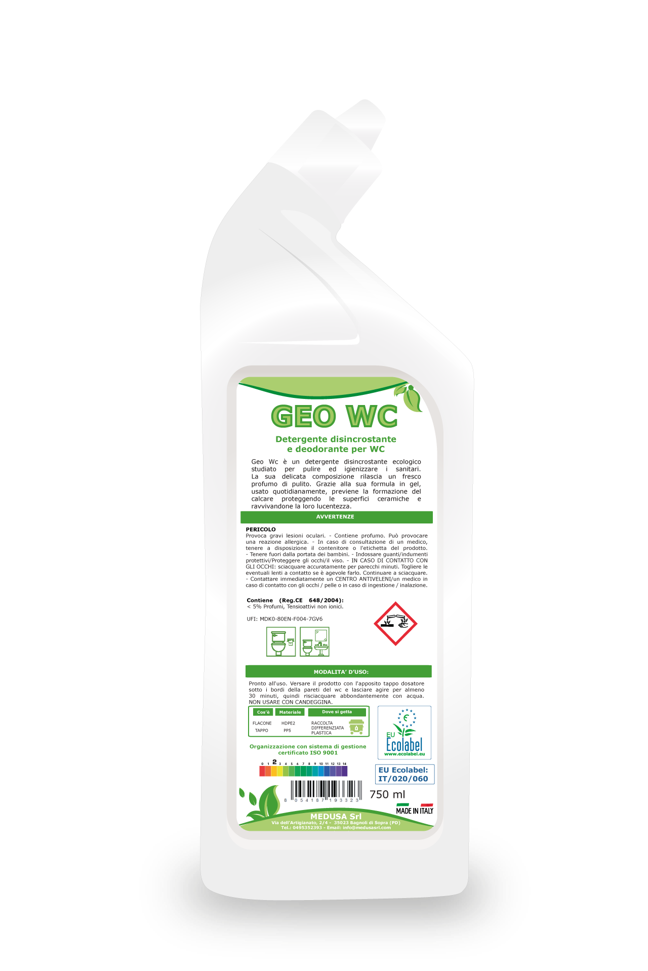 GEO WC - DETERGENTE DISINCROSTANTE