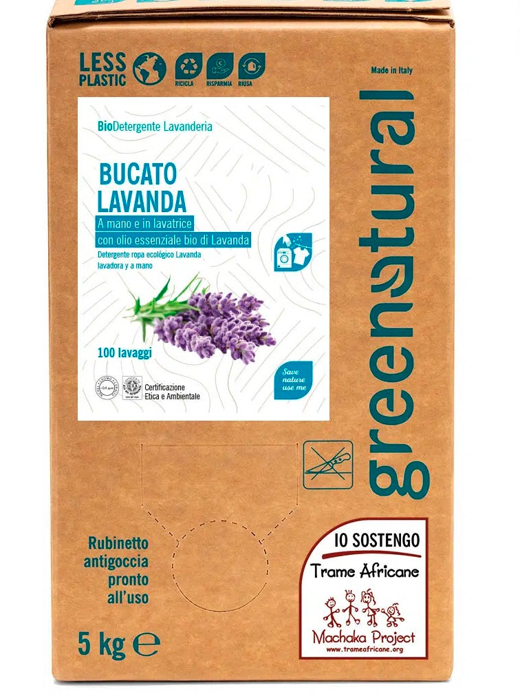 BUCATO A MANO E IN LAVATRICE - BAG 5kg - LAVANDA