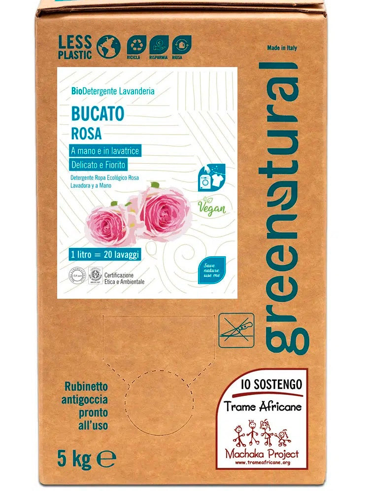 BUCATO A MANO E IN LAVATRICE - BAG 5kg - ROSA