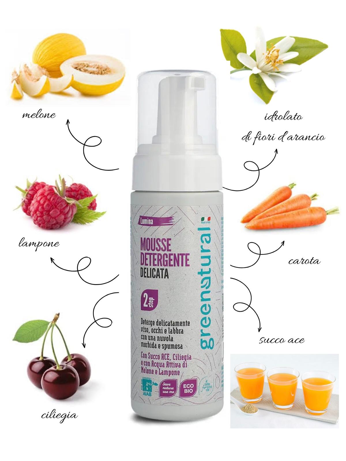MOUSSE DETERGENTE DELICATA