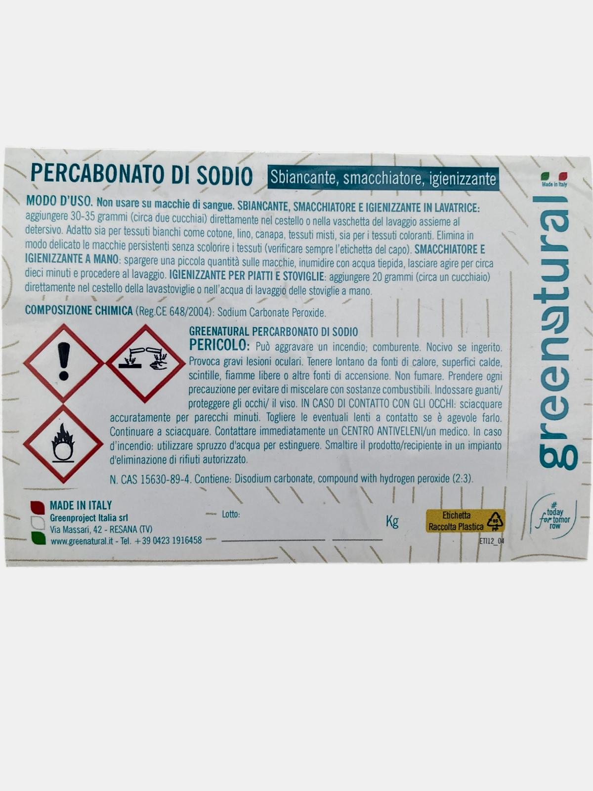 PERCARBONATO DI SODIO