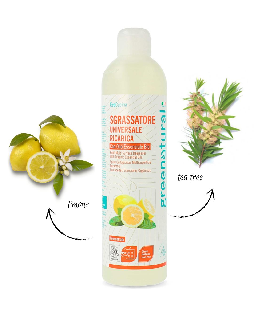 SGRASSATORE LIMONE E TEA TREE - RICARICA