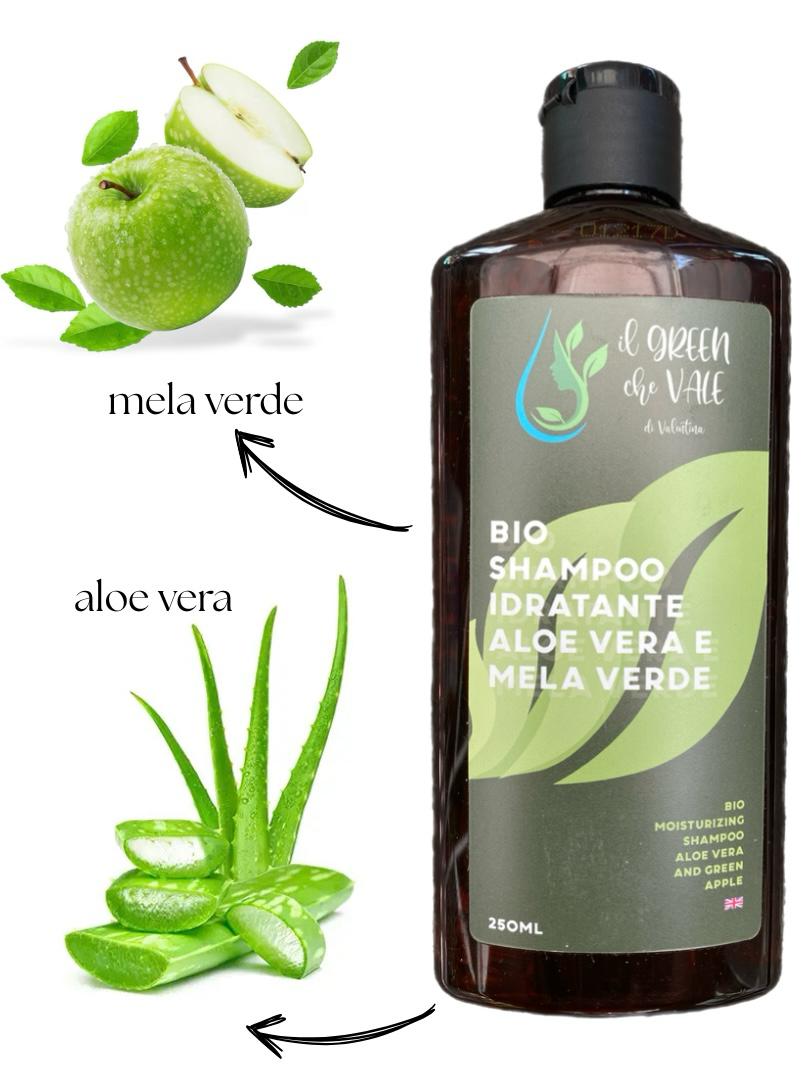 SHAMPOO IDRATANTE - ALOE E MELA VERDE