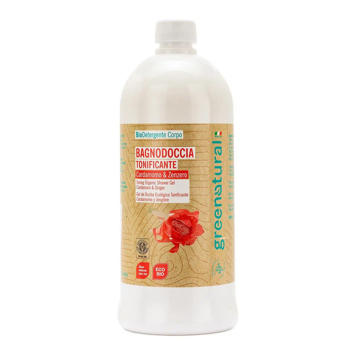 BAGNODOCCIA TONIFICANTE - CARDAMOMO E ZENZERO